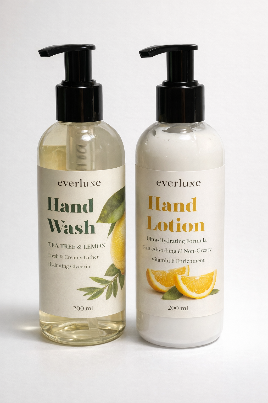 Everluxe Hand Wash and Lotion set